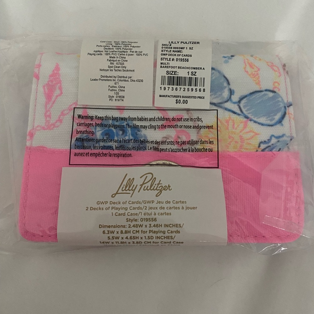 Lilly Pulitzer GWP Playing Cards